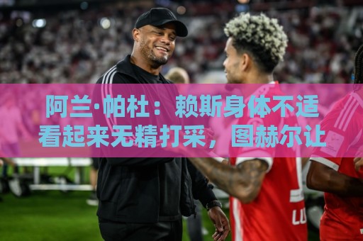阿兰·帕杜：赖斯身体不适看起来无精打采，图赫尔让他出场犯错了