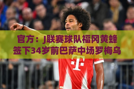 官方:J联赛球队福冈黄蜂签下34岁前巴萨中场罗梅乌 官方:J联赛球队福冈黄蜂签下34岁前巴萨中场罗梅乌