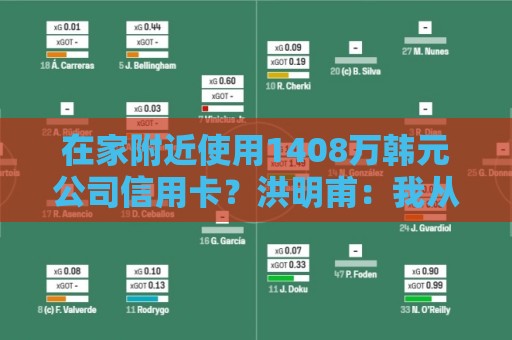 在家附近使用1408万韩元公司信用卡？洪明甫：我从未滥用